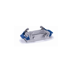 Embase encastrée 16B, Aluminium moulé sous pression, IP65, Sortie basse